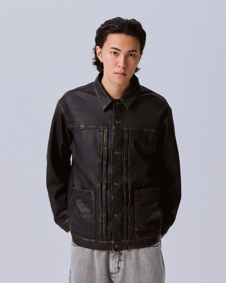 Liberaiders リベレイダース レザージャケット WASHED LEATHER JACKET 730132603