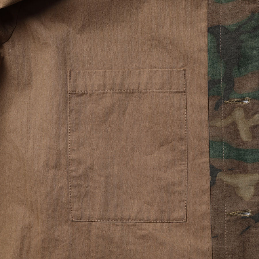 Liberaiders リベレイダース ジャケット HANDWRITING CAMO COACH JACKET 730142603 迷彩 コーチジャケット