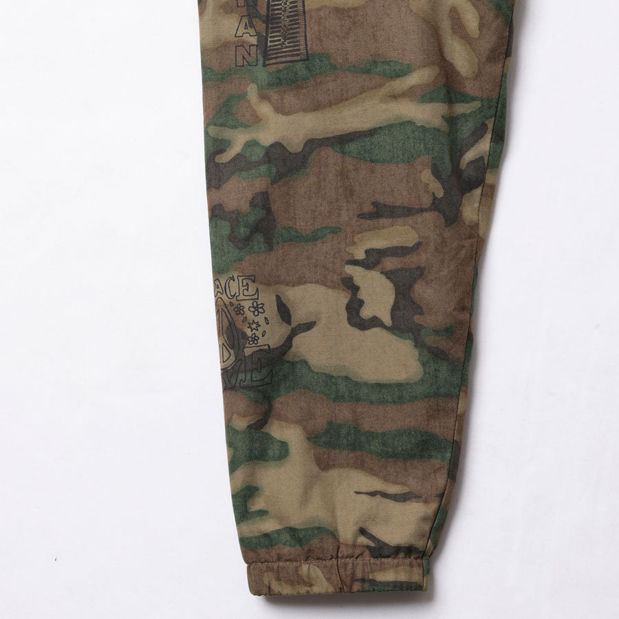 Liberaiders リベレイダース ジャケット HANDWRITING CAMO COACH JACKET 730142603 迷彩 コーチジャケット
