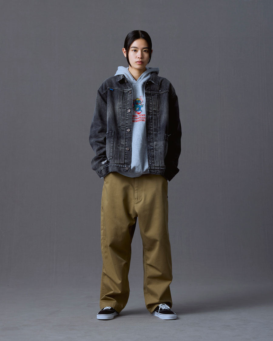Liberaiders リベレイダース デニムジャケット DAMAGED DENIM TRUCKER JACKET 730152603