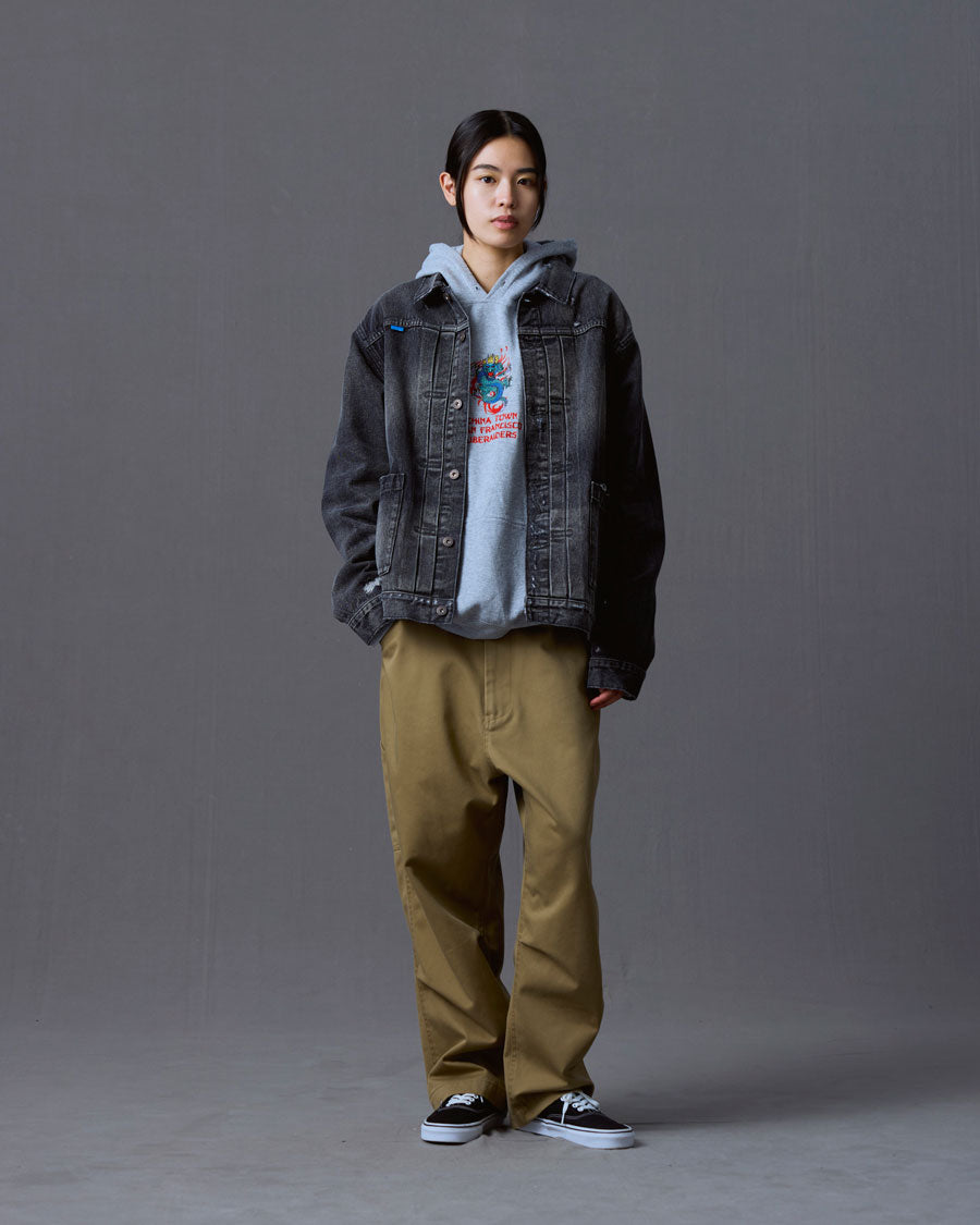 Liberaiders リベレイダース デニムジャケット DAMAGED DENIM TRUCKER JACKET 730152603