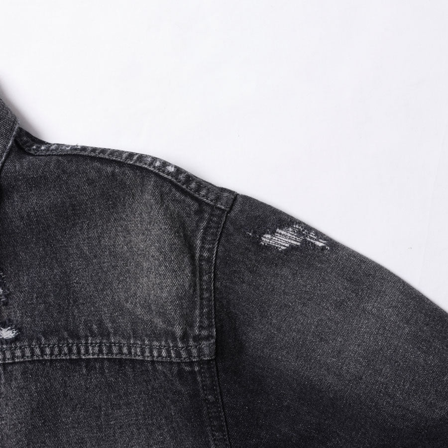 Liberaiders リベレイダース デニムジャケット DAMAGED DENIM TRUCKER JACKET 730152603