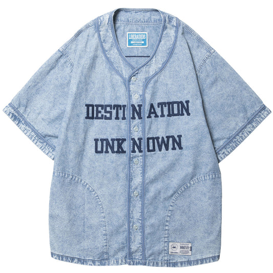 Liberaiders リベレイダース シャツ CHAMBRAY BASEBALL SHIRT 732012601 ベースボールシャツ
