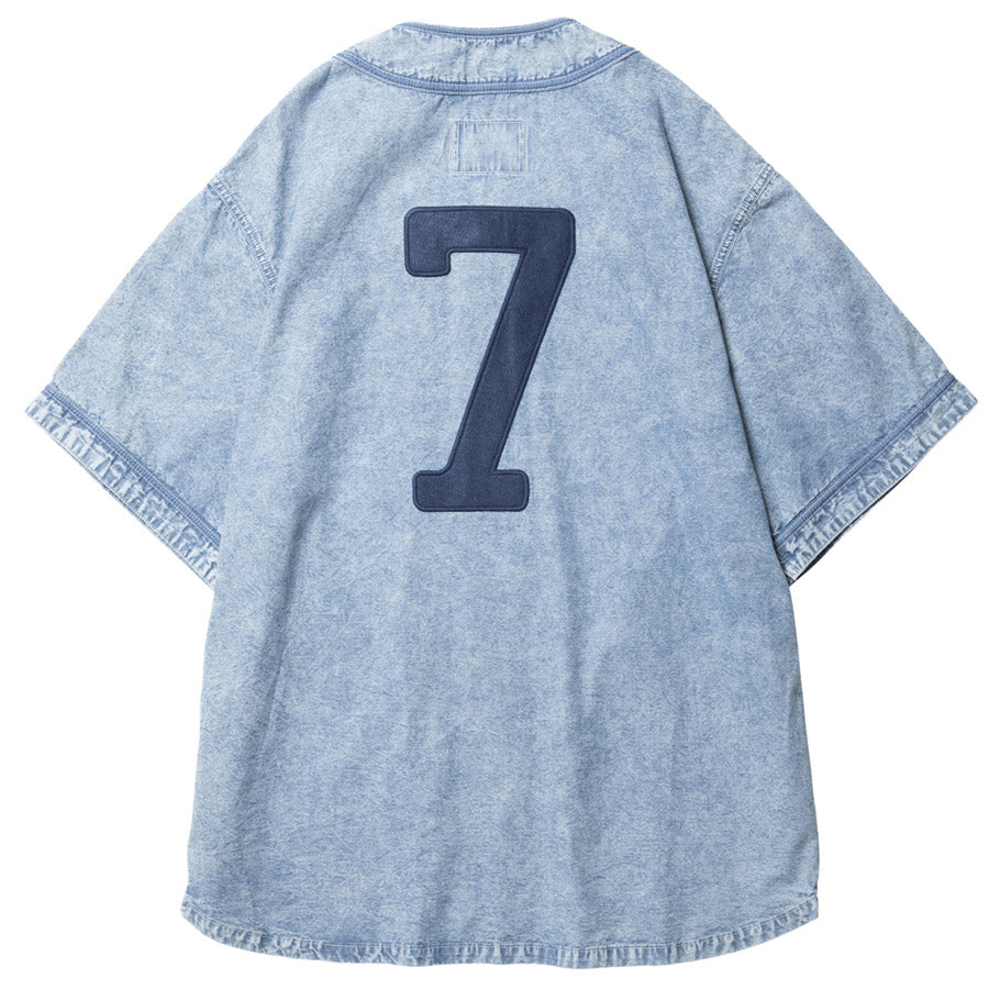 Liberaiders リベレイダース シャツ CHAMBRAY BASEBALL SHIRT 732012601 ベースボールシャツ