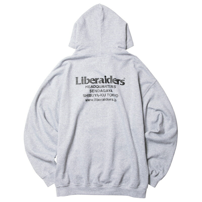 Liberaiders リベレイダース パーカー HEADQUARTER HOODIE 733022601 スウェットパーカー