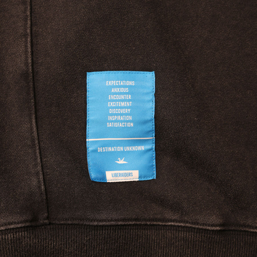 Liberaiders リベレイダース スウェット GARMENT DYED CREWNECK 733112603 トレーナー
