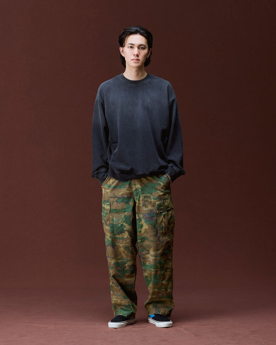 Liberaiders リベレイダース スウェット GARMENT DYED CREWNECK 733112603 トレーナー