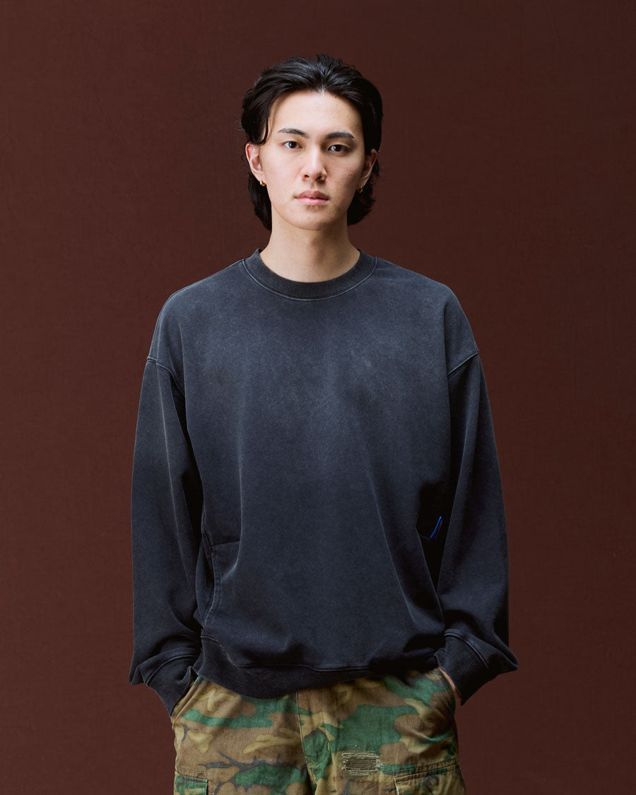 Liberaiders リベレイダース スウェット GARMENT DYED CREWNECK 733112603 トレーナー