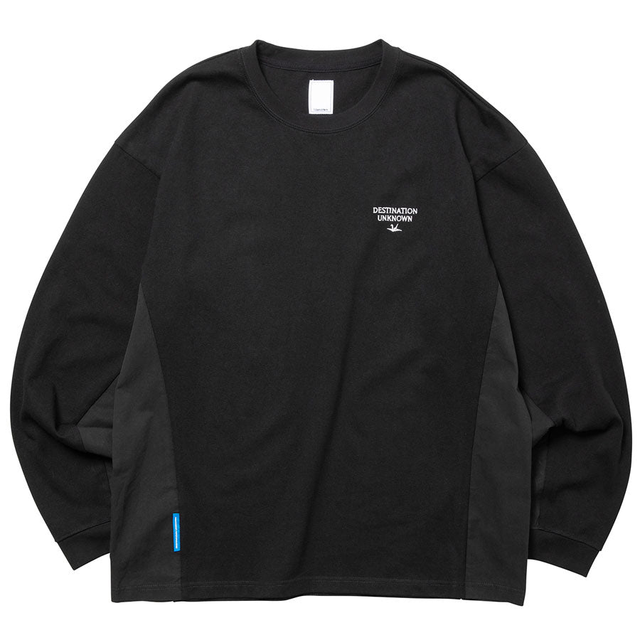Liberaiders リベレイダース Tシャツ 長袖Tシャツ GARMENT DYED CREWNECK 735012603 ロンT