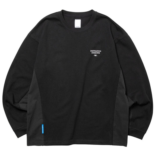 Liberaiders リベレイダース Tシャツ 長袖Tシャツ GARMENT DYED CREWNECK 735012603 ロンT