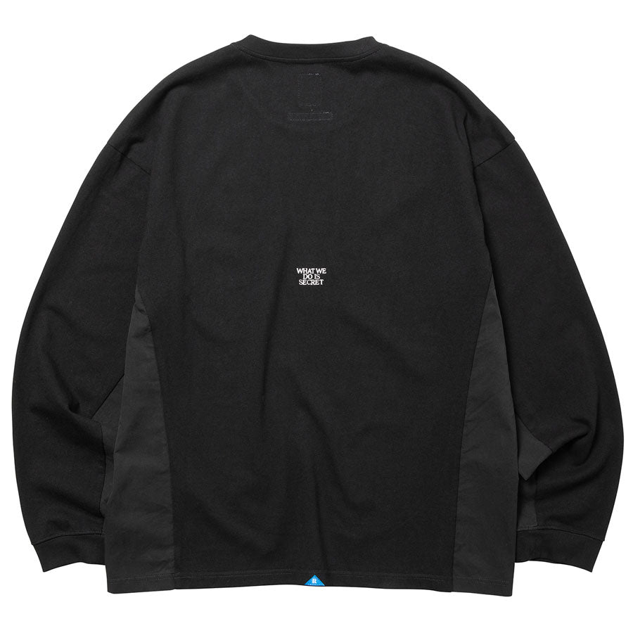 Liberaiders リベレイダース Tシャツ 長袖Tシャツ GARMENT DYED CREWNECK 735012603 ロンT
