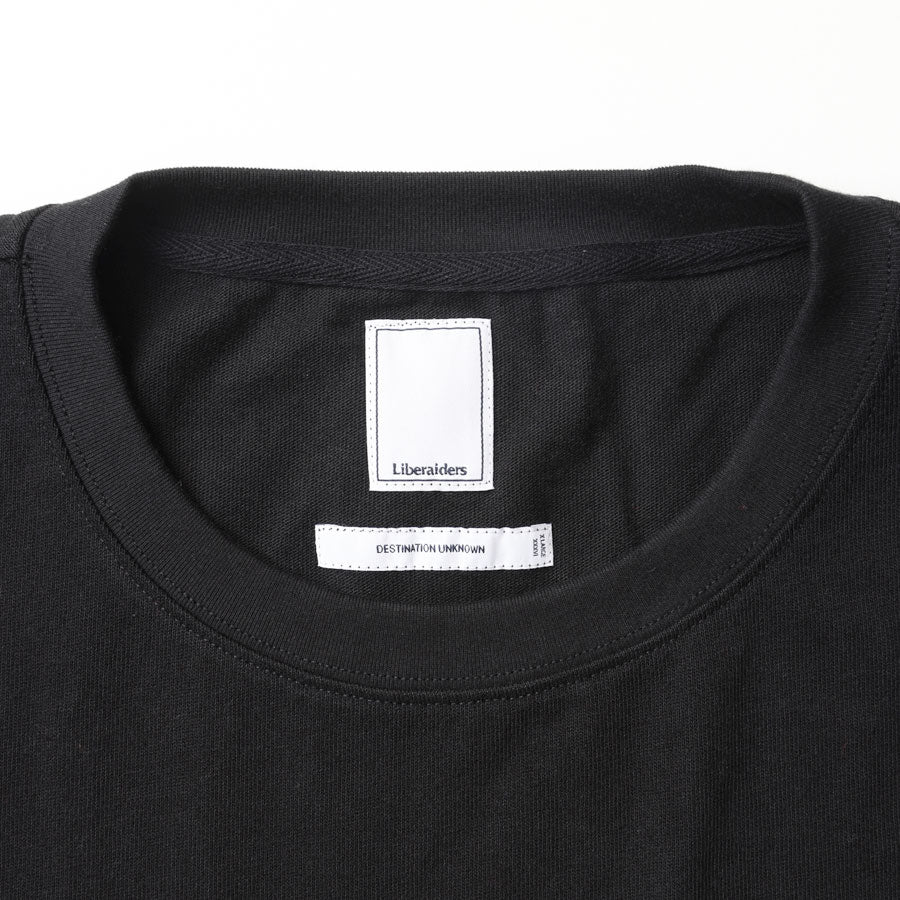 Liberaiders リベレイダース Tシャツ 長袖Tシャツ GARMENT DYED CREWNECK 735012603 ロンT