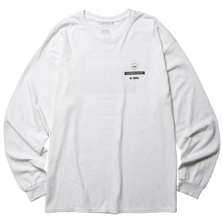 Liberaiders リベレイダース Tシャツ ロンT MAW PHOTO L/S TEE 長袖Tシャツ