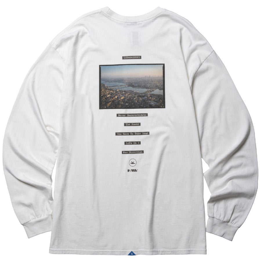 Liberaiders リベレイダース Tシャツ ロンT MAW PHOTO L/S TEE 長袖Tシャツ