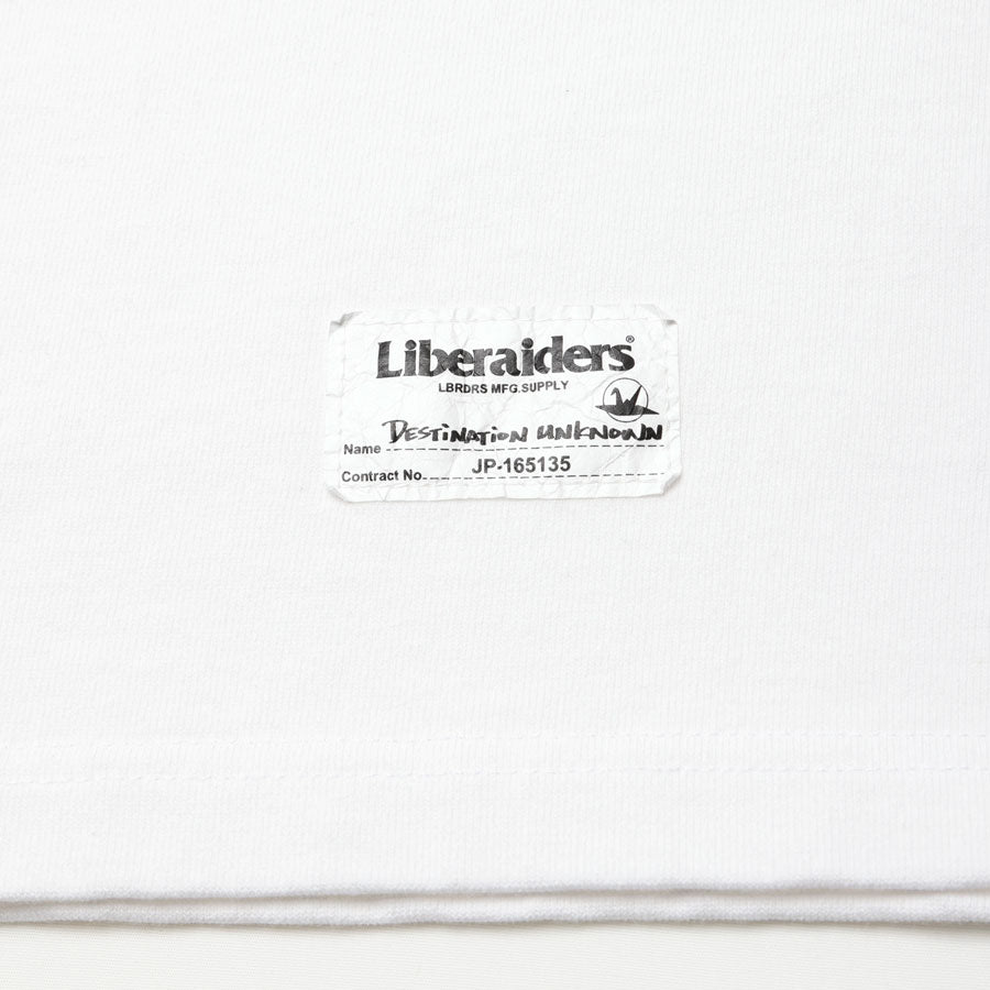 Liberaiders リベレイダース Tシャツ LR HEAVY WEIGHT L/S TEE 735082603 長袖 ロンT