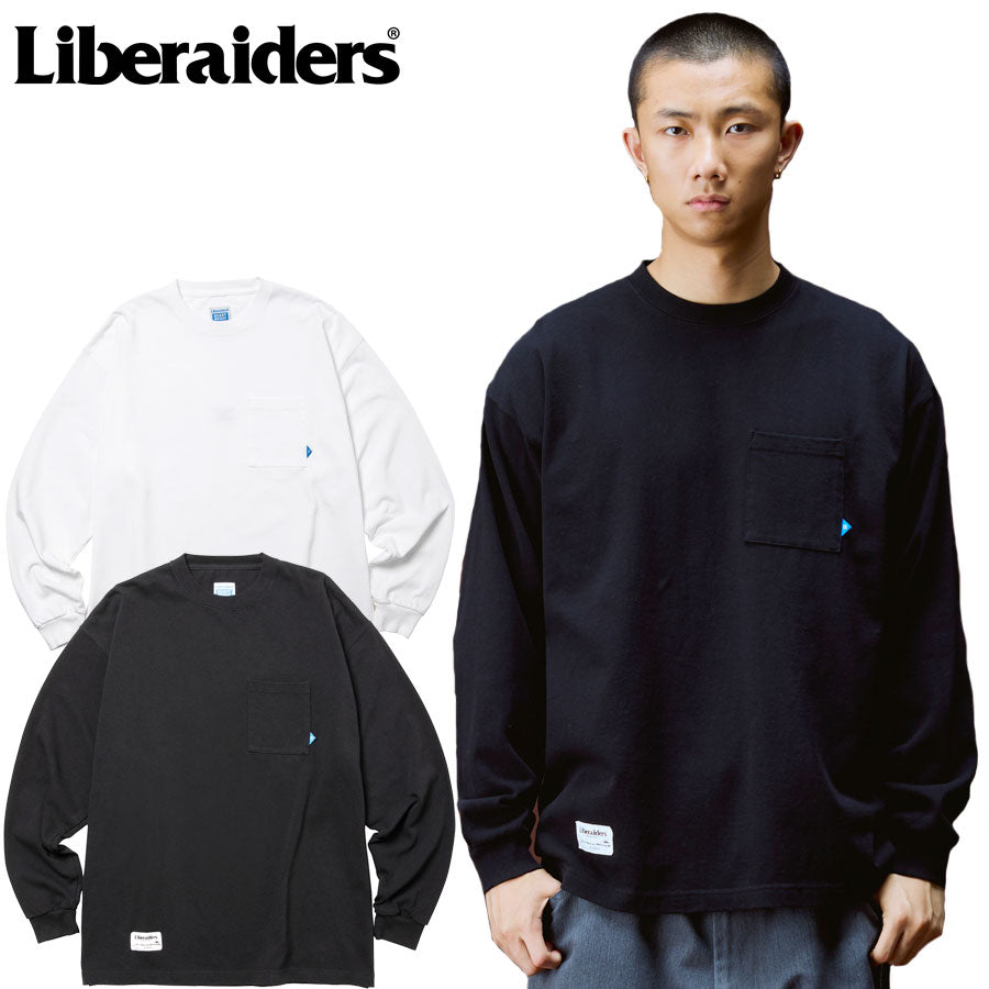 Liberaiders リベレイダース Tシャツ LR HEAVY WEIGHT L/S TEE 735082603 長袖 ロンT