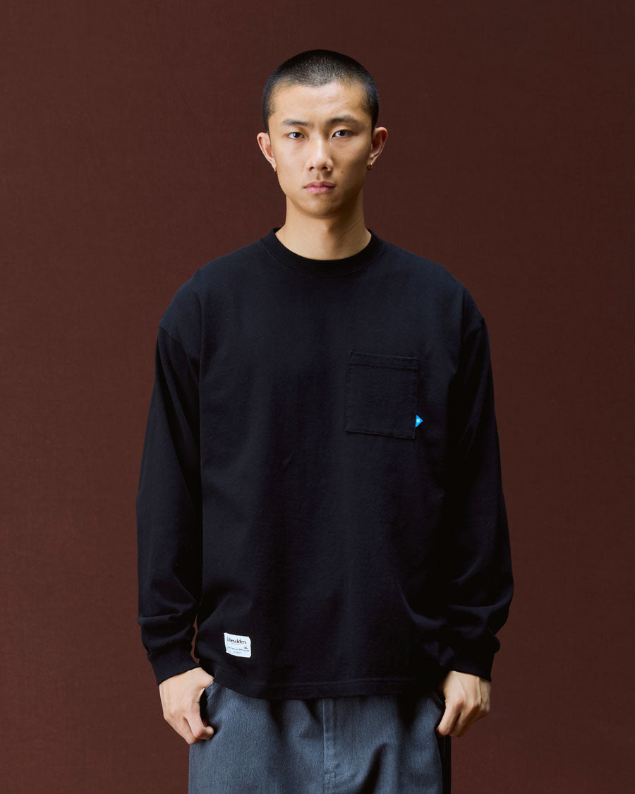 Liberaiders リベレイダース Tシャツ LR HEAVY WEIGHT L/S TEE 735082603 長袖 ロンT