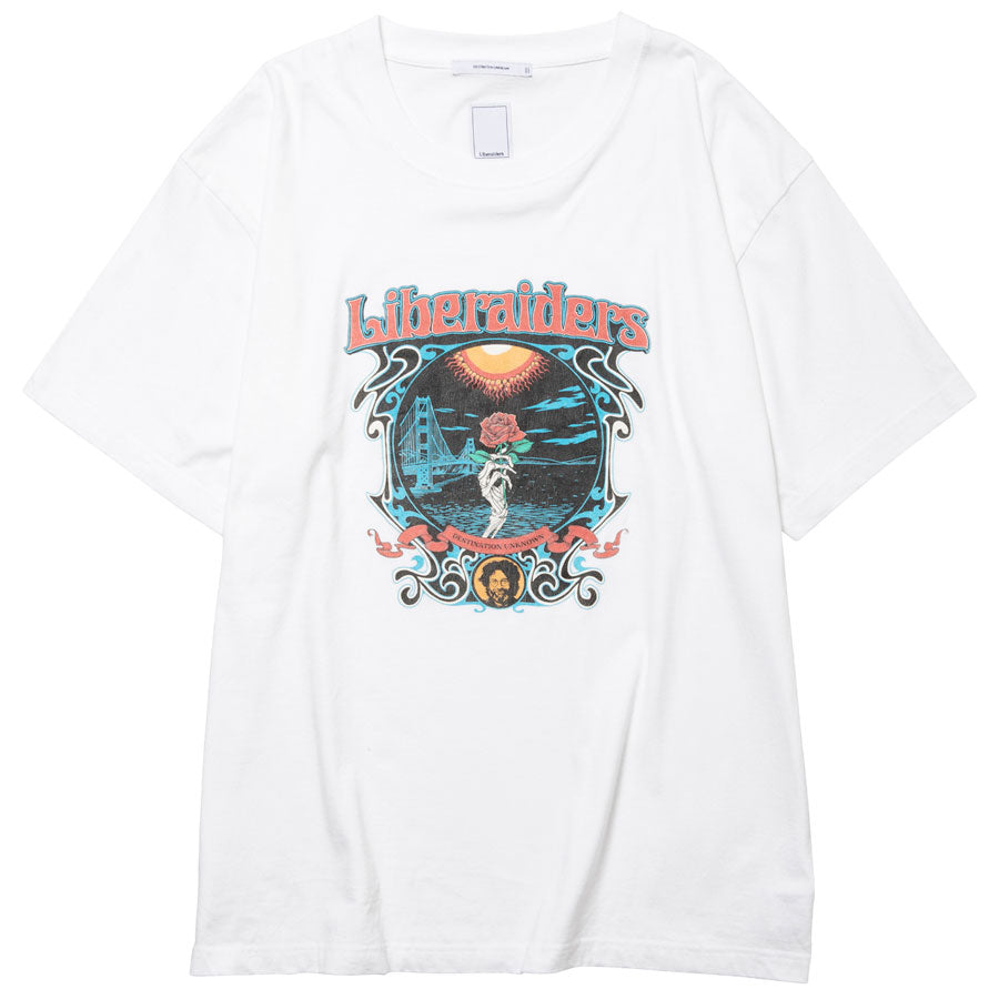 Liberaiders リベレイダース Tシャツ DEAD ROSE TEE 736012603 半袖