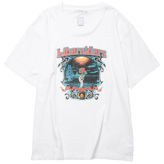 Liberaiders リベレイダース Tシャツ DEAD ROSE TEE 736012603 半袖