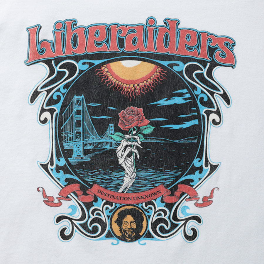 Liberaiders リベレイダース Tシャツ DEAD ROSE TEE 736012603 半袖