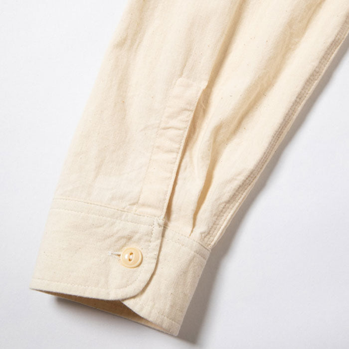 シュガーケーン SUGAR CANE シャンブレーシャツ SC27851 WHITE CHAMBRAY WORK SHIRT (LONG SLEEVE) ワークシャツ S-XL 白 アメカジ