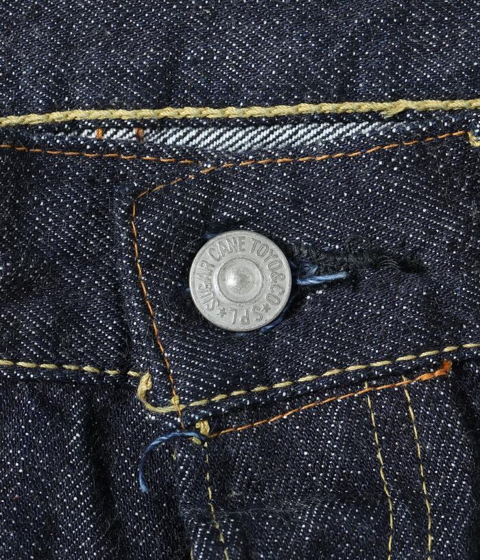 シュガーケーン SUGAR CANE Lot No SC42025 13oz. DENIM WAIST OVERALLS 2025 MODEL (WIDE LEG) デニム ジーンズ メンズ