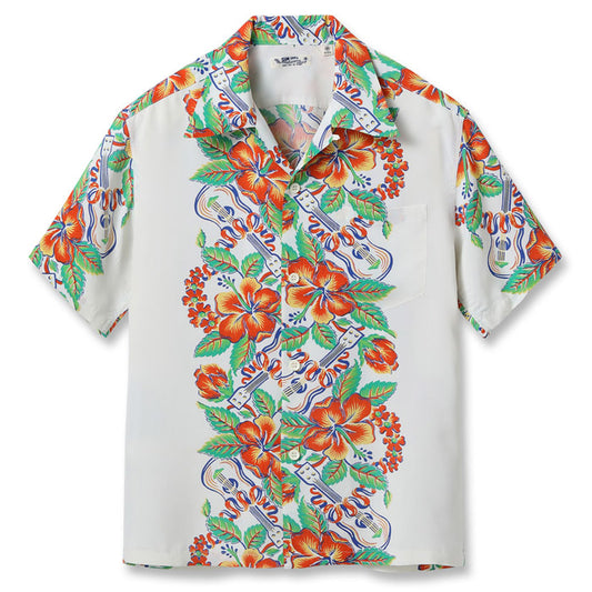 SS39212 Rayon Hawaiian Shirt “Blessing GiftI From Hawaii”