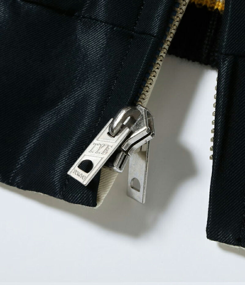 テーラー東洋 スカジャン TT15877-119 Mid 1950s Style Acetate Souvenir Jacket “ROARING TIGER” × “BLACK DRAGON”