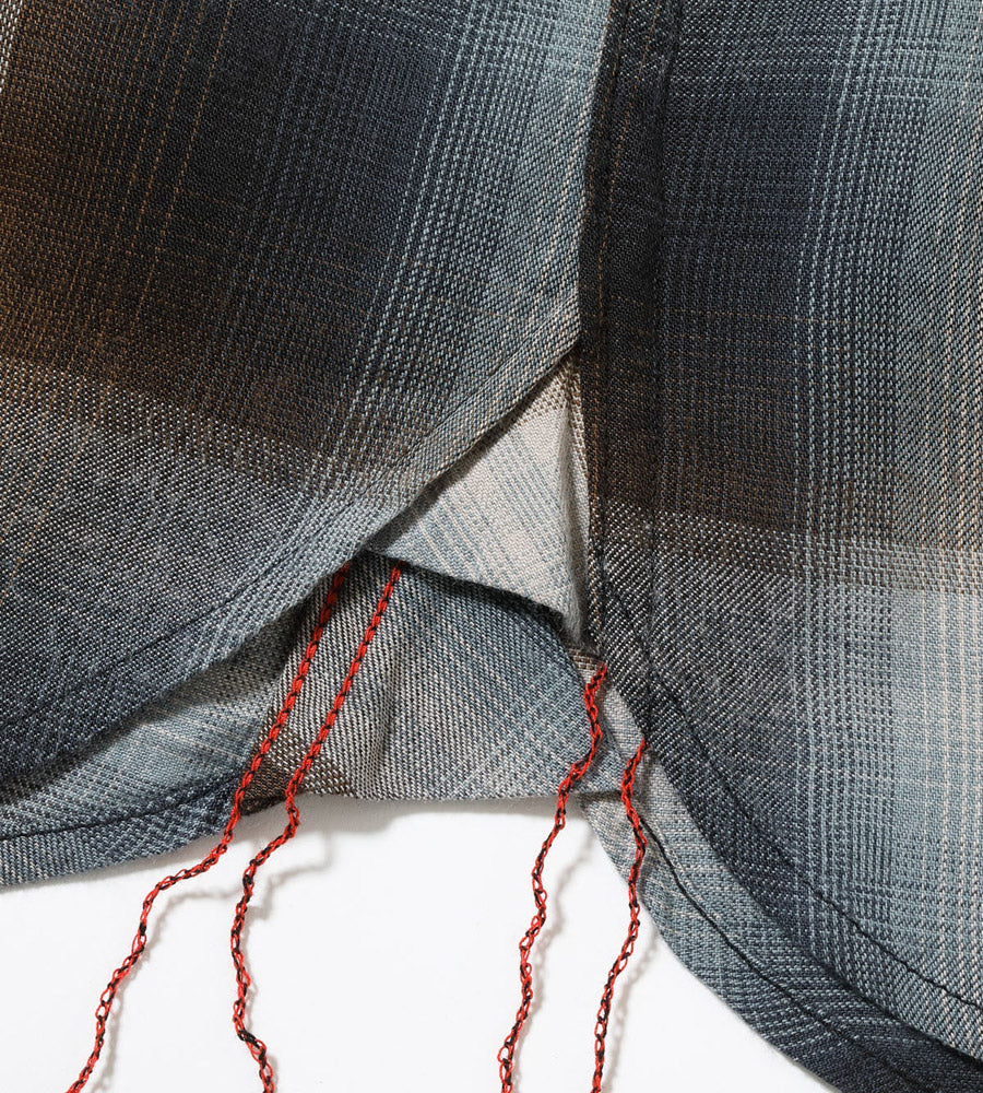 シュガーケーン SUGAR CANE シャツ SC39726 RAYON TWILL CHECK WORK SHIRT