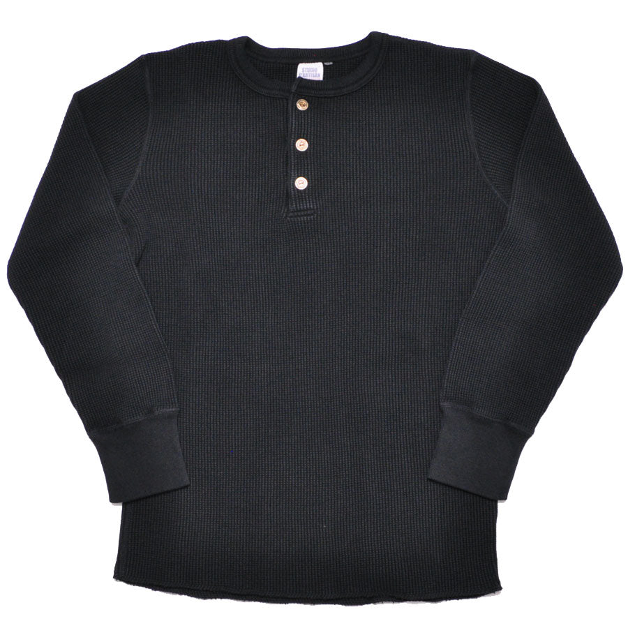 ダルチザン STUDIO D'ARTISAN Tシャツ ヘビーサーマルヘンリー長袖Ｔシャツ 9937