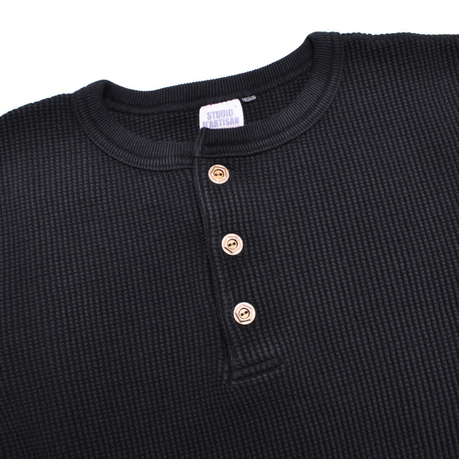 ダルチザン STUDIO D'ARTISAN Tシャツ ヘビーサーマルヘンリー長袖Ｔシャツ 9937