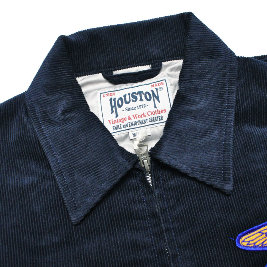 HOUSTON ヒューストン ジャケット 51448 CORDUROY EMBROIDERY JACKET (FFA) コーデュロイ刺繍ジャケット