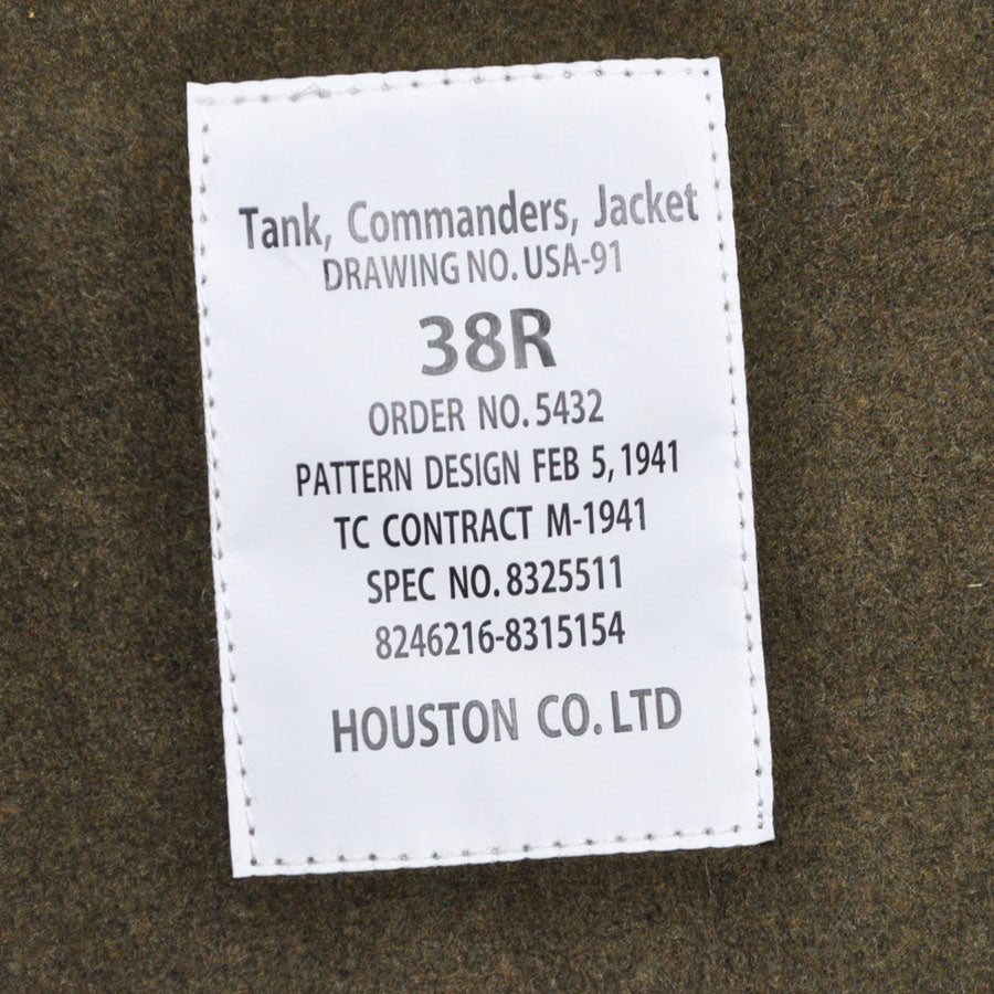 HOUSTON ヒューストン ジャケット 5B-1X TANKERS JACKET -3rd MODEL- タンカースジャケット