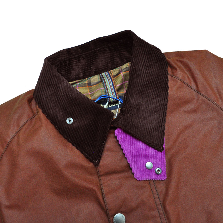 Barbour バブアー Paul Smith ポールスミス コラボ ジャケット TRANSPORT トランスポート ワックス ショート ジャケット MWX2610