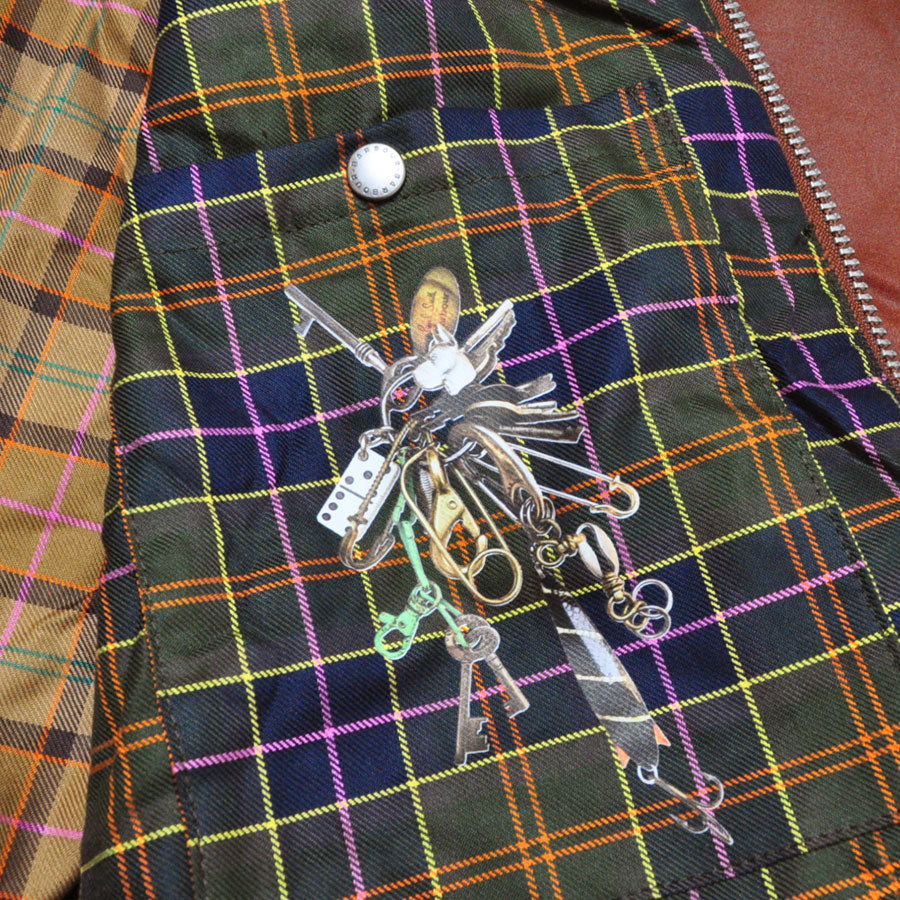 Barbour バブアー Paul Smith ポールスミス コラボ ジャケット TRANSPORT トランスポート ワックス ショート ジャケット MWX2610