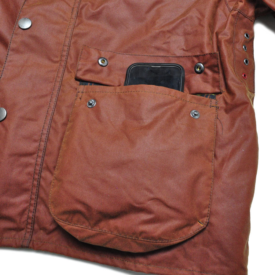 Barbour バブアー Paul Smith ポールスミス コラボ ジャケット TRANSPORT トランスポート ワックス ショート ジャケット MWX2610