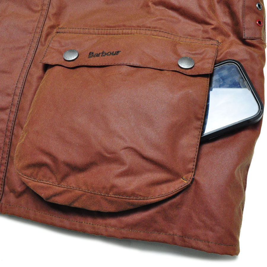 Barbour バブアー Paul Smith ポールスミス コラボ ジャケット TRANSPORT トランスポート ワックス ショート ジャケット MWX2610