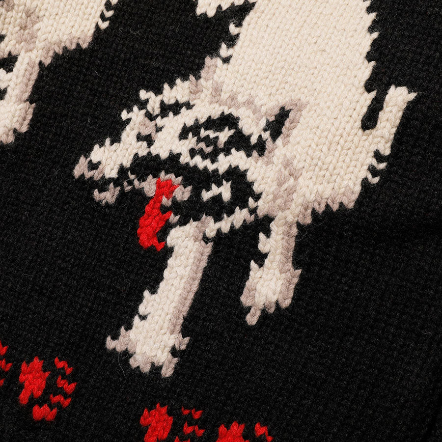 JELADO ジェラード ニット カウチンセーター Cowichan Style Sweater WOLF JP23806
