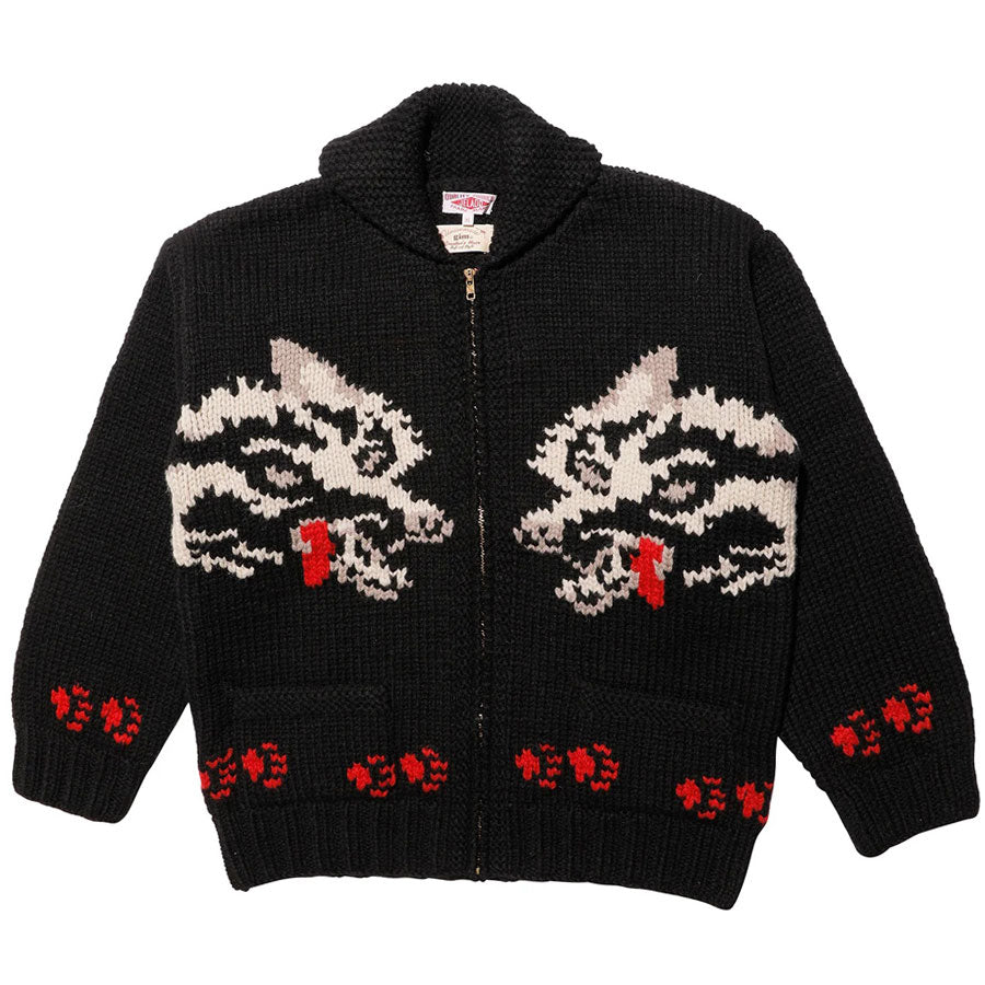 JELADO ジェラード ニット カウチンセーター Cowichan Style Sweater WOLF JP23806