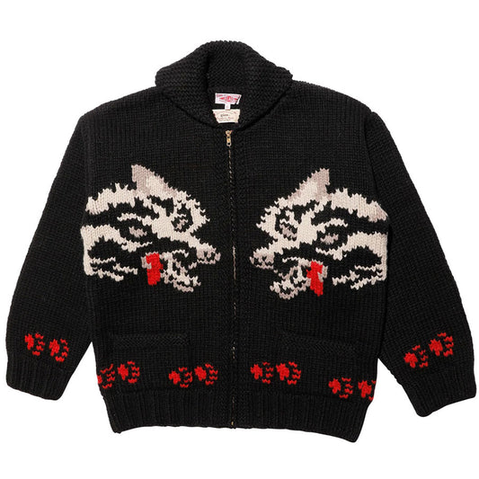JELADO ジェラード ニット カウチンセーター Cowichan Style Sweater WOLF JP23806