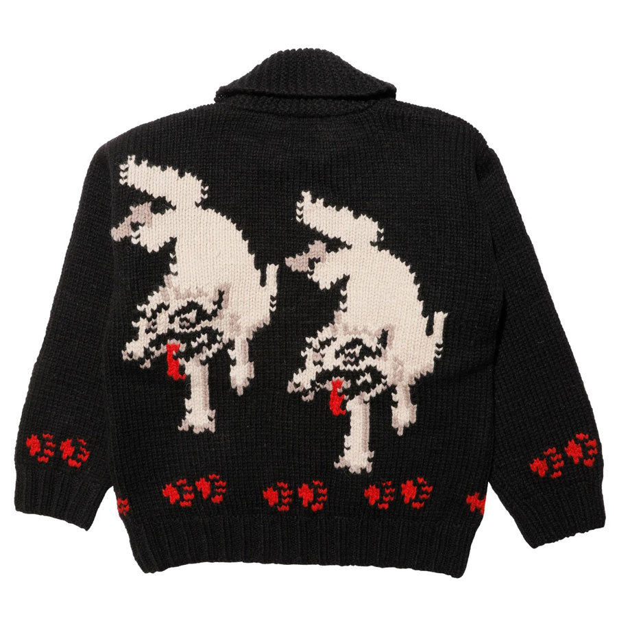 JELADO ジェラード ニット カウチンセーター Cowichan Style Sweater WOLF JP23806