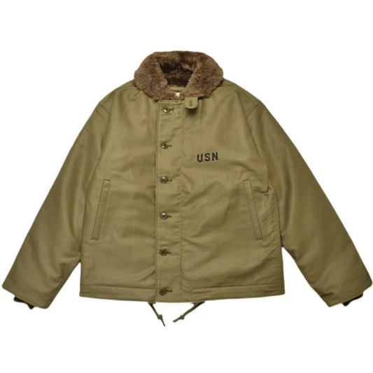 HOUSTON ヒューストン ジャケット N-1 DECK JKT (REGULAR MODEL) N-1 デッキ ジャケット 5N-1 アメカジ