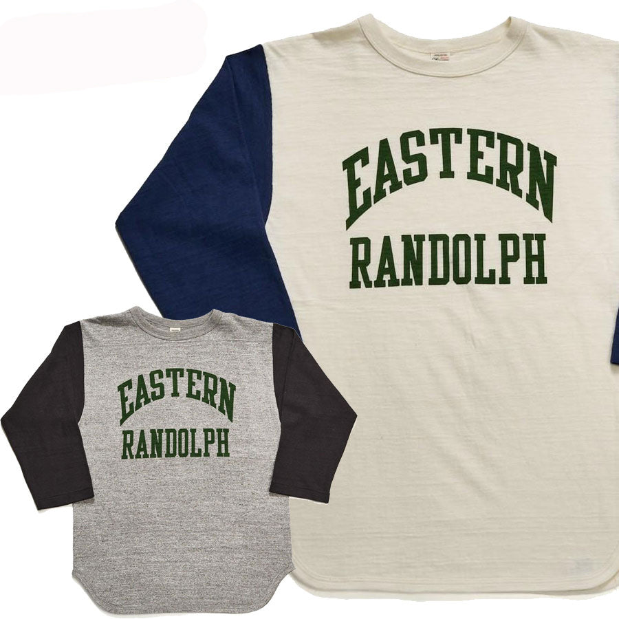 WAREHOUSE ウエアハウス Tシャツ Lot 4800 7分袖ベースボールT EASTERN RANDOLPH