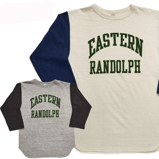 WAREHOUSE ウエアハウス Tシャツ Lot 4800 7分袖ベースボールT EASTERN RANDOLPH