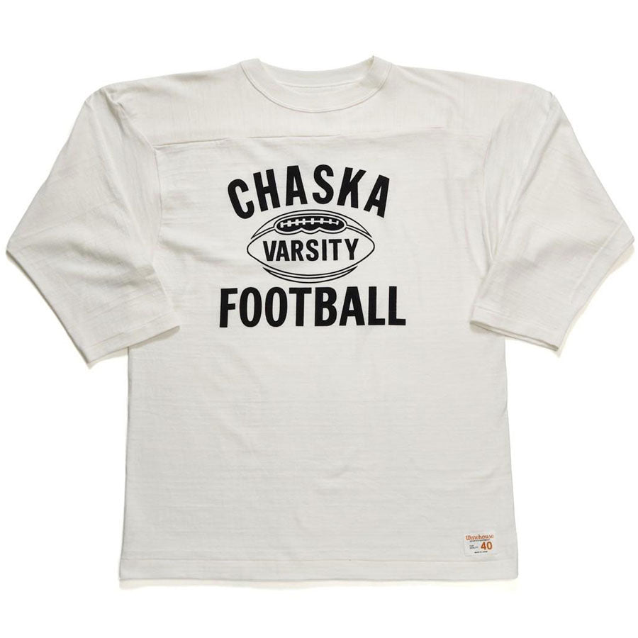 WAREHOUSE ウエアハウス Tシャツ Lot 4063 7分袖フットボールT CHASKA