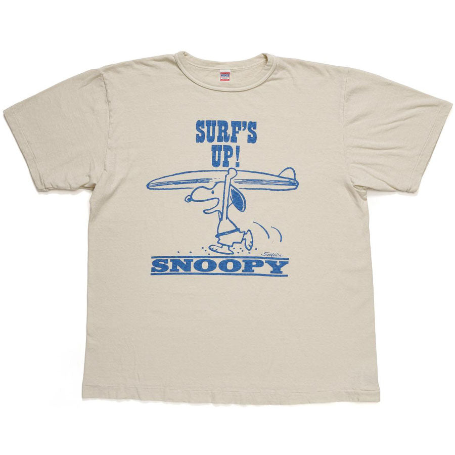 WAREHOUSE ウエアハウス Tシャツ Lot YP126S-1 SURF’S UP (SNOOPY) コラボ ピーナッツ PEANUTS スヌーピー