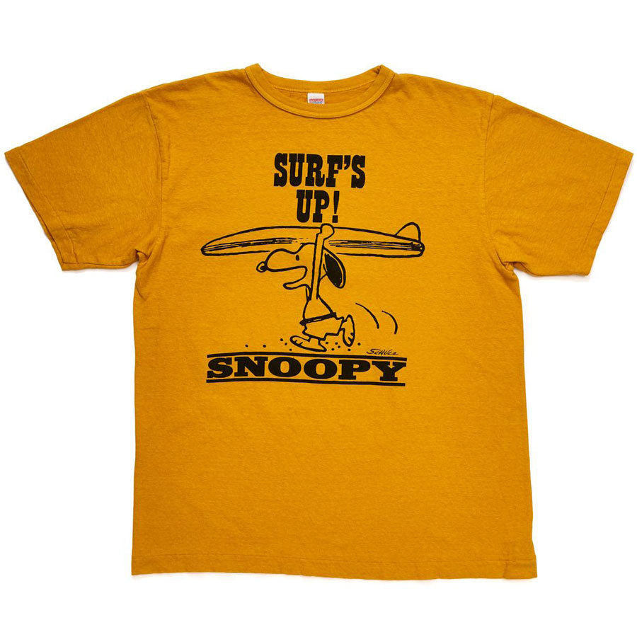 WAREHOUSE ウエアハウス Tシャツ Lot YP126S-1 SURF’S UP (SNOOPY) コラボ ピーナッツ PEANUTS スヌーピー