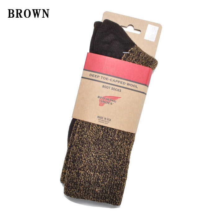 REDWING レッドウイング 靴下 Deep Toe-Capped Wool Socks ディープトゥキャップド ウールソックス
