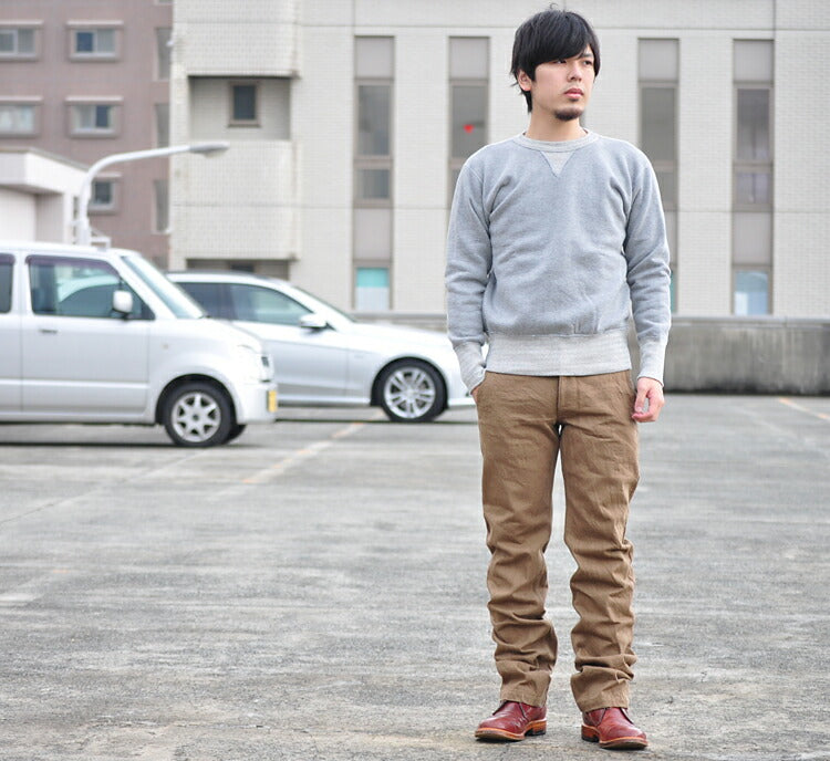 TWO MOON トゥームーン 丸胴両V スウェット トレーナー 92022