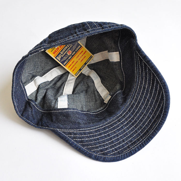 BUZZ RICKSON'S アーミーデニムキャップ ARMY DENIM CAP SOLID BR02308